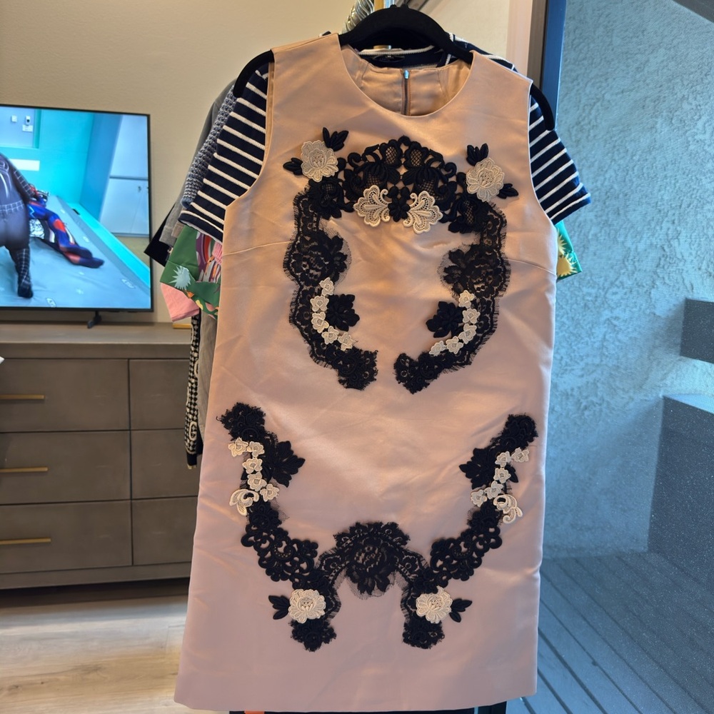 Dolce & Gabbana Lustrous Copper Fabric